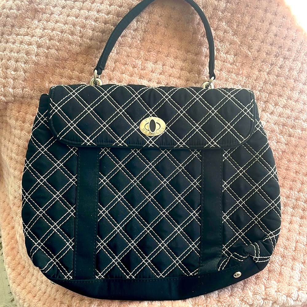 Vera Bradley Turnlock Top Handle Satchel